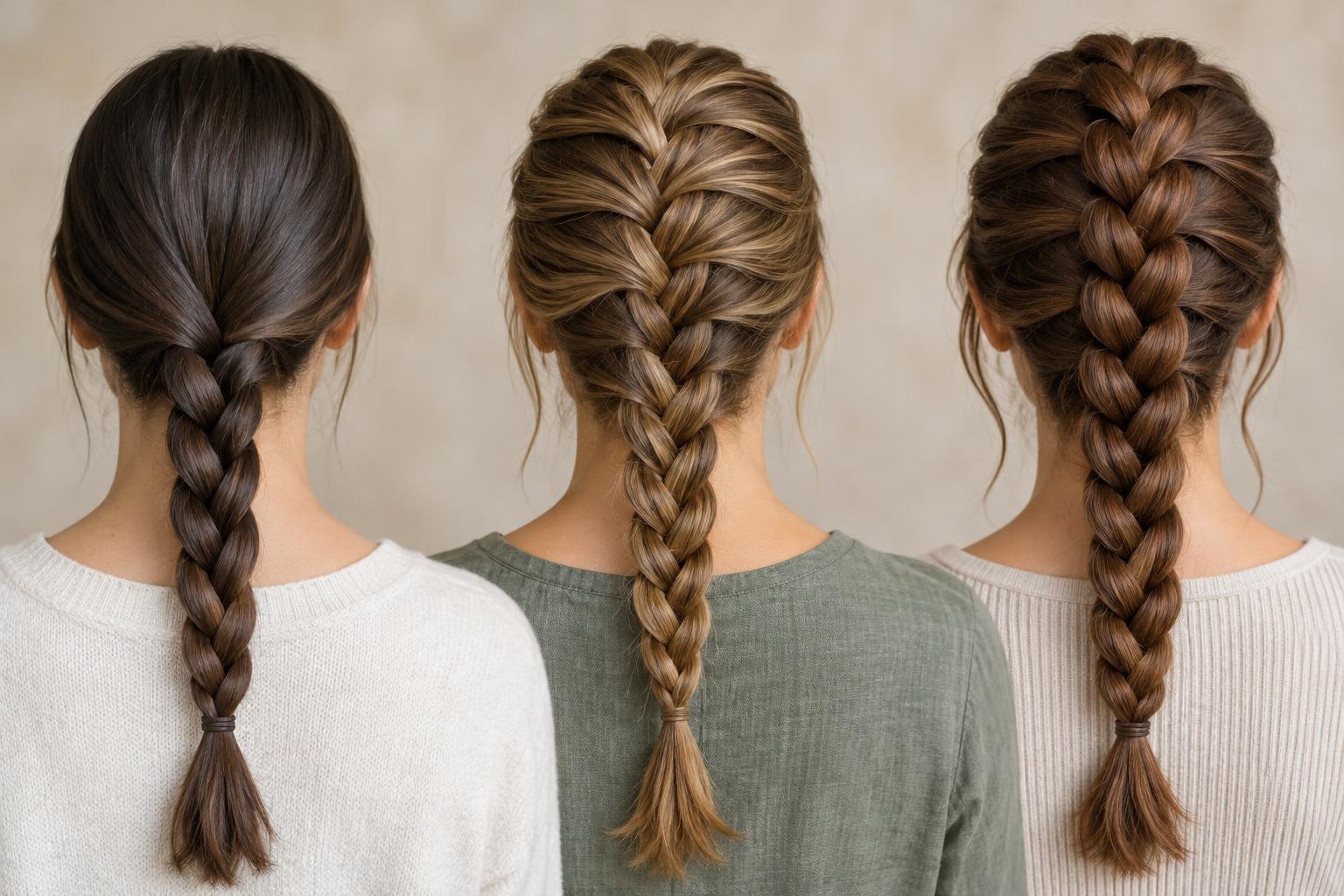 Three-Strand, French and Dutch Braids: A Beginner’s Guide